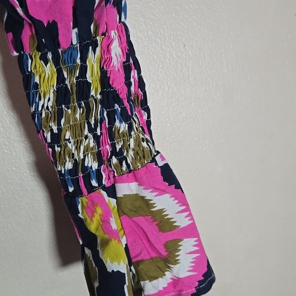 Colorful Patterned Women Dress - Picture 3 of 6